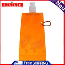 Portable Folding Water Bottle Water Bag Outdoor Sport Supplies (Orange)