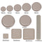 Easy Move Slip Mat Floor Protector Anti Noisy Furniture Leg Slider Pads