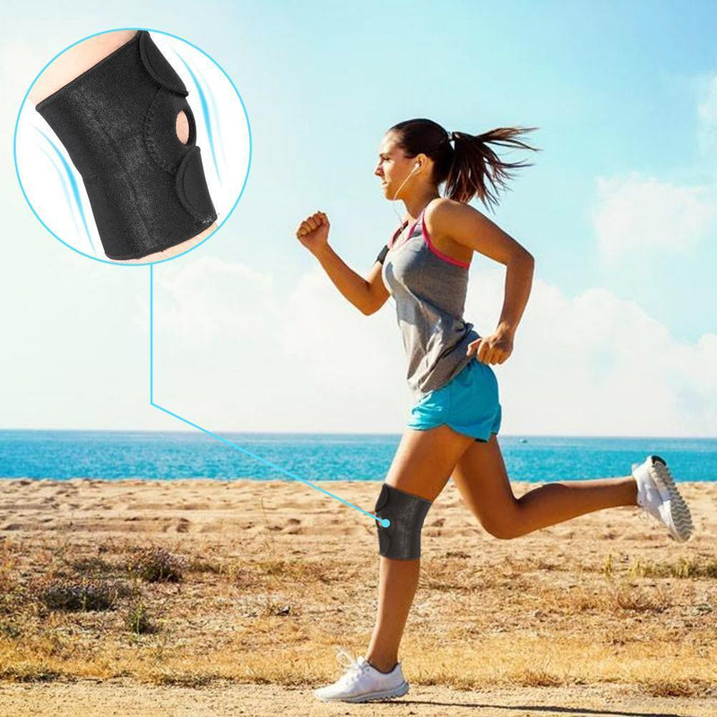 Foru-1 Knee Pads, Elastic, Breathable, For Sports and Running, 1-Piece