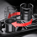 Damping Multifunction Vehicle Storage rack 2 in 1 Double layer Cup holder Car