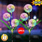2PCS Solar Light Outdoor Decorative Dandelion Garden Light Stake Landscape Lamps