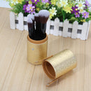 Leather Cosmetic Case Storage Makeup Bags Organizer Brush Tube Holder Cup Newly