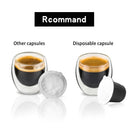 Capsule Filter Coffee Pod Holder Disposable Capsules For Nespresso Capsule