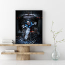 5D Diamond Painting Kit Scary Clown Full Round Drill DIY Crafts Mosaic Pict