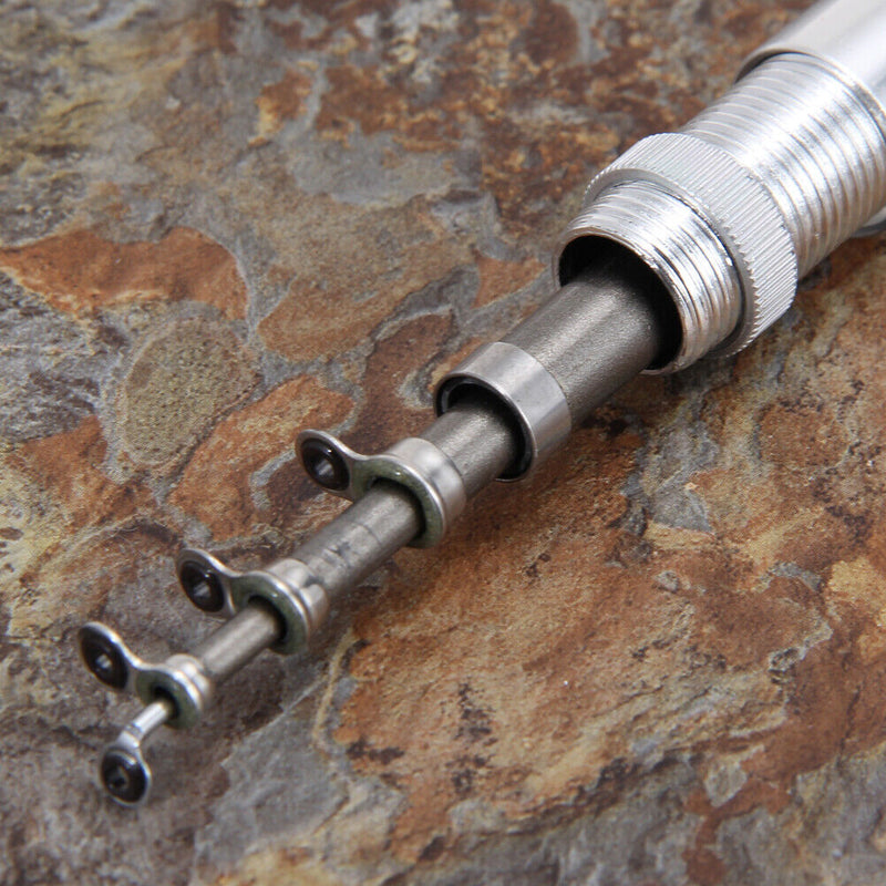 4Mini Portable Pocket Fish Pen Aluminum Alloy Fishing Rod Pole Reel Combos