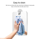 Acrylic Suspensibility Shaving Portable Anti Fog Looking Glass Mirror Fogless