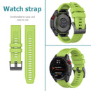 #A Silicone Wriststrap for Garmin Fenix 7 Watch Strap Replacement Sport Watchban