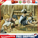 5D DIY Diamond Painting Kits Playing Kids Full Round Drill Wall Decor Art