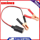 Prettygood7 Car Battery Pump, Alligator Cigarette Lighter, 12V, 10A Power Plug