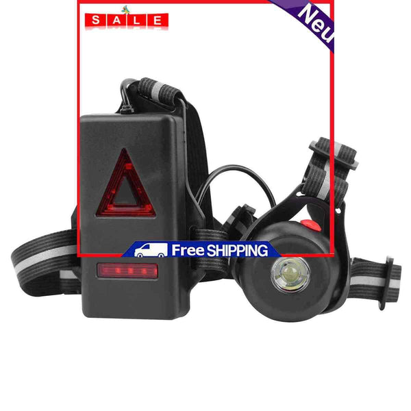 Night Running Lights Waterproof Running Vest Gear for Walking Running Camping