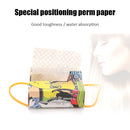 200pcs Hair Perming Dyeing Paper End Wraps Disposable Dyeing Highlight Tiss