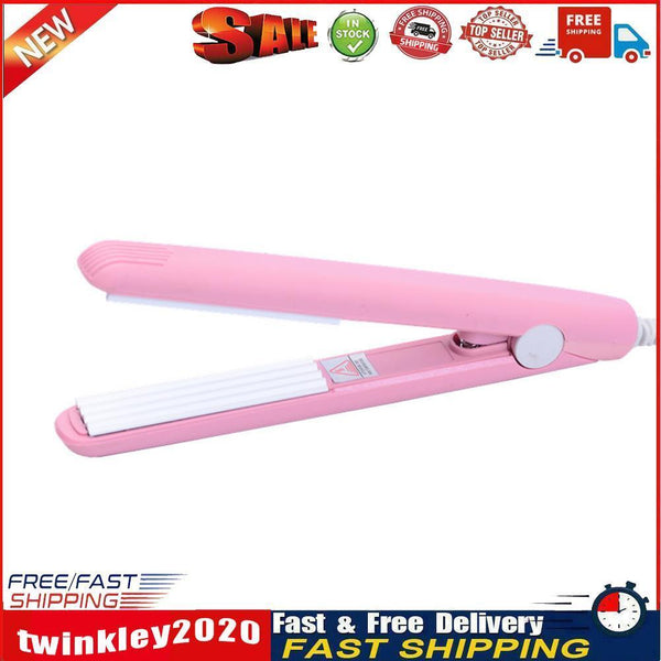 Hair Corn Perm Stick Mini Hair Curler Curly Hair Wand Curling Iron (Pink) Newly