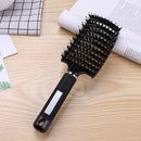 Hair Scalp Massage Comb Anti-Static Straight Curly Hair Styling Brush(Black