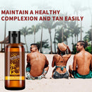 35g Body Bronzer Self Tanning Oil Beach Sexy Solarium Oils Brown Sunbath U8J3