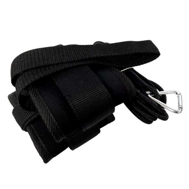 2pcs Swim Training Leash Resistance Bands Swimmer Tether Ankle Elastic Straps