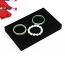 Earrings Bracelet Ring Jewelry Box Display Stand Holder Organizer(Black)