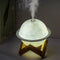 Desktop Decor Air Humidifier LED Night Light Moonlight 2 In 1 Air Purify