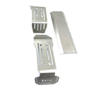For 1/10 Traxxas MAXX Stainless Steel Chassis Armor Skid Plate Guard Kits