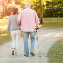 5-section Hiking Pole Non-slip Climbing Stick Adjustable Collapsible for Elde