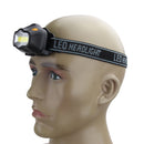 12 COB LED Headlights Fishing Camping Riding Outdoor Lighting Headlamp