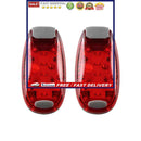 LED Safety Light 2 Pack Clip on Running Light for Runners Joggers Pets Bike