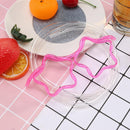 Creative Flexible Soft Plastic Glasses Straw Kid Party Drinking Tube (A) Newly