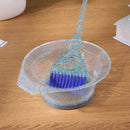 Hair Coloring Bowl with Ear Cap Hair Dye Mixing Tint Hairdressing (Blue) Newly