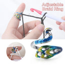 Tools Thimble Peacock Crochet Ring Sewing Accessories Knitting Loop Yarn Guides