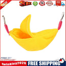 Warm Banana Hamster Hammock Hang Cage Pet Birds Sleeping Nest House (Yellow