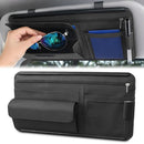 Sunglasses Case Document Ticket Holder Sunshade Organizer Sun Visor Storage Bag