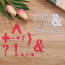 Symbol Cutting Dies Stencils Scrapbook Embossing DIY Craft Album Card Gift Newly