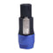 10pcs NL4FC Speaker Connectors 4 Pin Male Audio Speakon Ohm Plug (10x Blue)