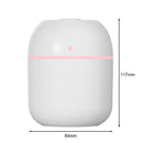 5pcs 3 in 1 Multifunction Two Gear Ultrasonic Air Humidifier(White)