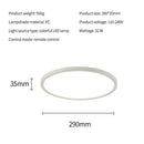 Modern Ceiling Lamp Dimmable Chandelier Lighting pc Easy Install for Indoor