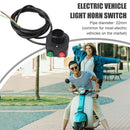 E-Bike Headlight Taillight Horn Switch 2 in 1 Electric Bicycle Accessories Newly