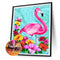 Diamond Painting Flamingo Full Round Drill Picture of Rhinestone DIY Drawing