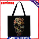 LI Q P R Halloween Shopping Bag, Printed, Casual, Large Capacity,