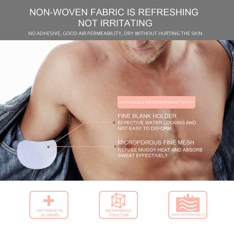 Sweat Pad Armpit Care Perspiration Pad Sweat Patches for Women Men Body Car