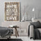 Letters Drawing Frameless DIY Oil Paint by Numbers Canvas Home Decoration