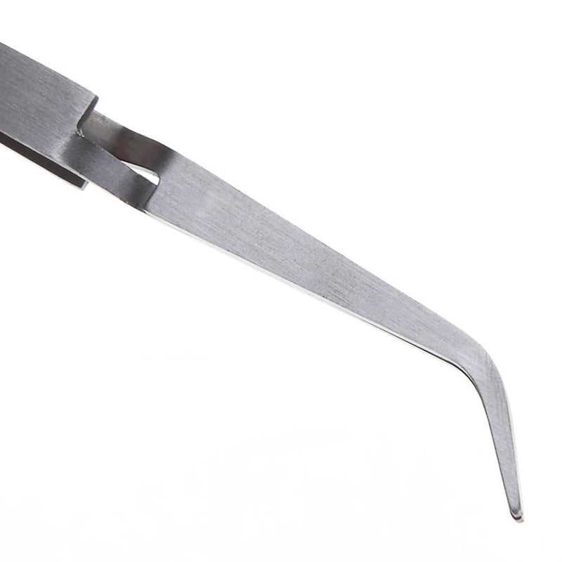 1pc Stainless Steel Nail Art Shaping Tweezer Clip for UV Gel Manicure Tool