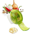 Garlic Cutter Roller Onion Crusher Herb Slicer Food Chopper Press G9X9