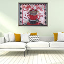 5D DIY Special-shaped Diamond Painting Cross Stitch Embroidery (H026 Cup)