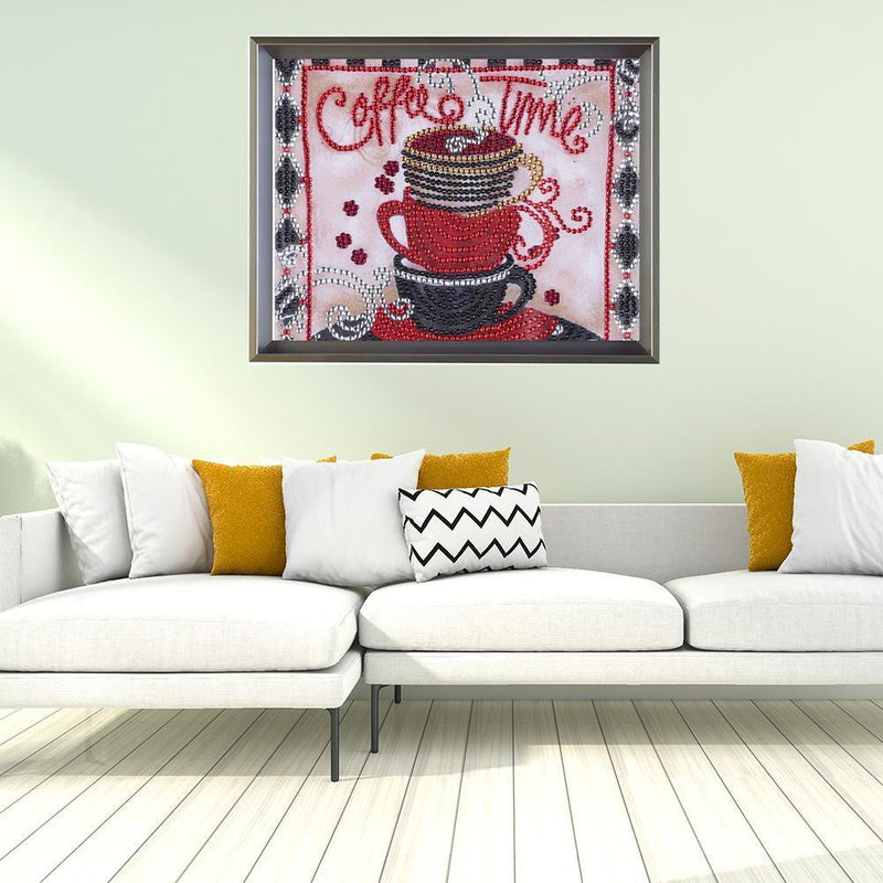 5D DIY Special-shaped Diamond Painting Cross Stitch Embroidery (H026 Cup)