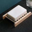 Holder Bathroom Supplies Bamboo Storage Box Soap Dish Sponge Plate Soap Holder