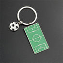 Alloy Football Pendant Car Key Holder Field Soccer Keychain Buckle Keyring