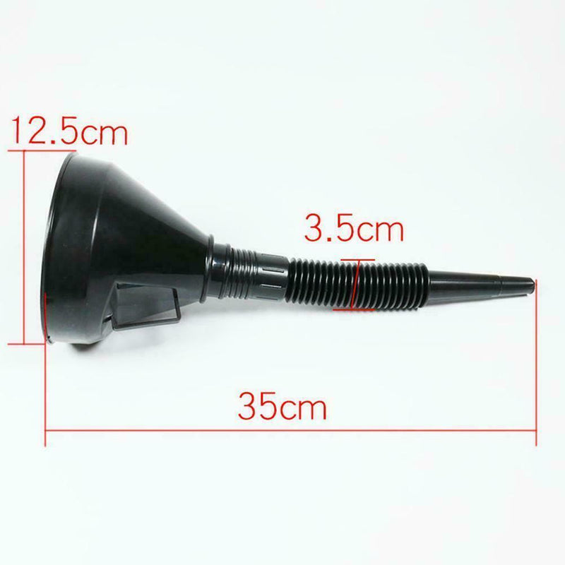 Oiler Filter Funnel Auto Repair Tool Oil Filling Equipment Flexible With P7B6