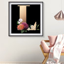 5D Diamond Painting Kit Letter L Full Round Drill DIY Mosaic Picture Wall C