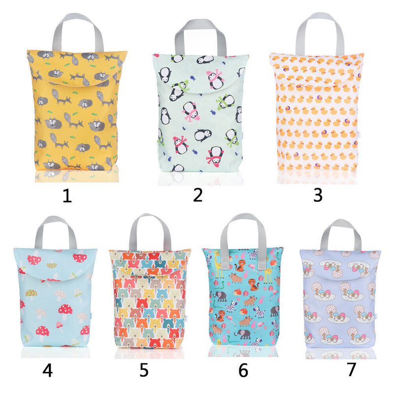 Waterproof Portable Storage Wet / Dry Cloth Bag Diaper Organizer Diaper Bag