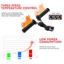 WUPP ZH-983F2 12V Waterproof Motorcycle Electric Heated Grips Warmers Handlebar