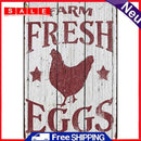Fresh Egg Sheet Metal Drawing Metal Painting Tin Wall Home Poster Bedroom Sign
